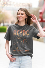 AC/DC Let There Be Rock Graphic T-Shirt - Official Two-Sided Band Tee