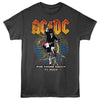 AC/DC Winged Globe Graphic T-Shirt - Official Classic Rock Band Concert Tee