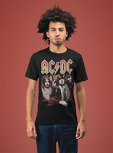 AC/DC Highway to Hell Songs Graphic T-Shirt - Official Two-Sided Band Tee