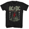 AC/DC Hells Bells Adult Graphic T-Shirt - Retro Rock Music Clothing - Concert Lover Gift Idea