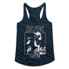 AC/DC Live Adult Women's Tank Top - Retro Rock Music Clothing - Concert Lover Gift Idea