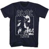 AC/DC Live Graphic Tee - Vintage 90s Hard Rock Concert Apparel - Music Fan Gift