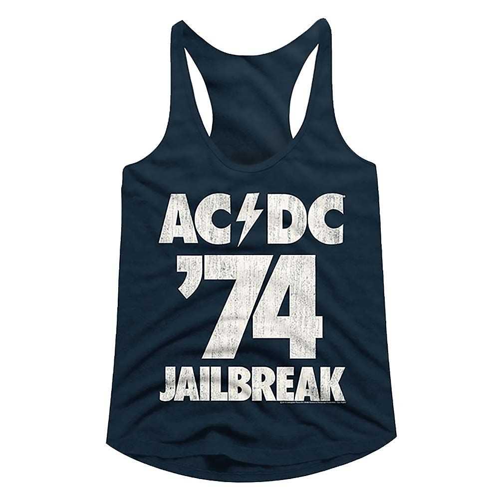 AC/DC Jailbreak Adult Women's Tank Top - Retro Rock Music Clothing - Concert Lover Gift Idea