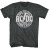 AC/DC Rock And Roll Train Adult Graphic T-Shirt - Retro Rock Music Clothing - Concert Lover Gift Idea