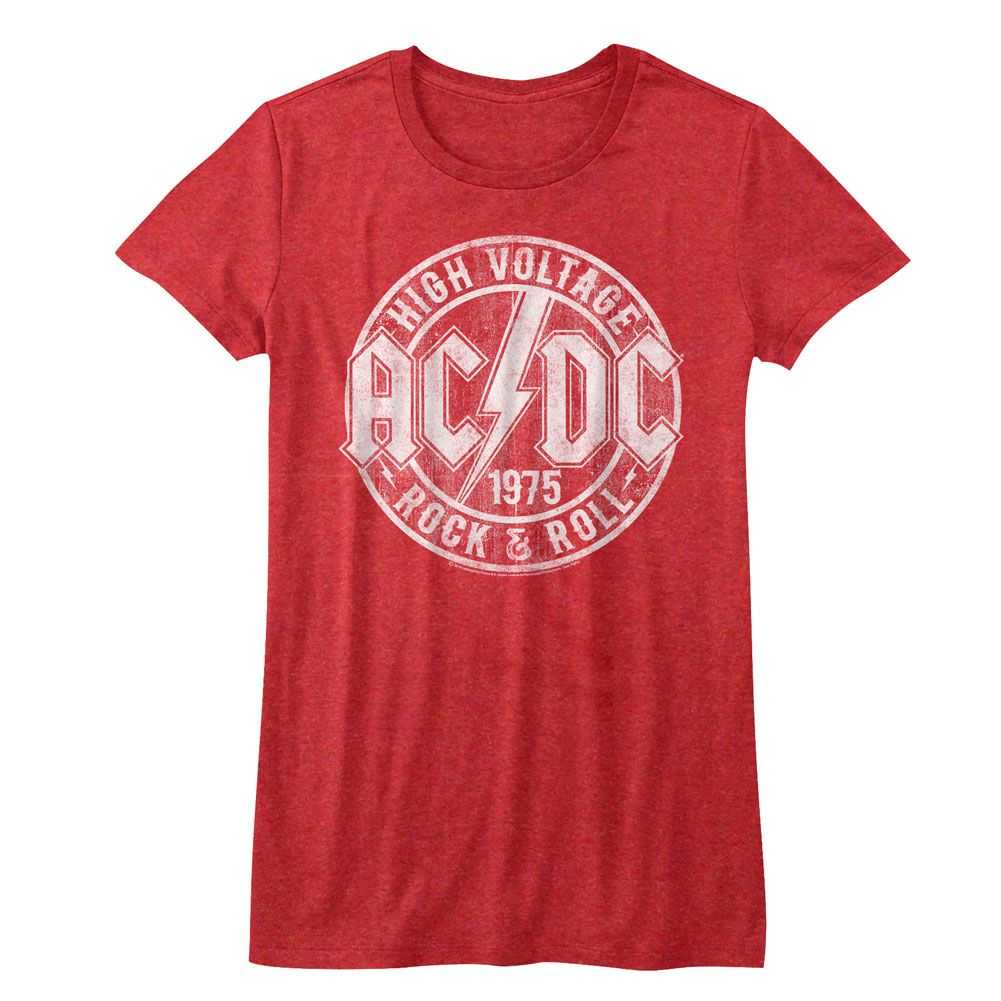AC/DC Rock And Roll Train Adult Graphic T-Shirt - Retro Rock Music Clothing - Concert Lover Gift Idea