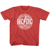 AC/DC R&R Graphic Tee - Vintage Hard Rock Concert Apparel - Kids Music Fan Gift