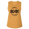 AC/DC High Voltage Graphic Ladies Tank Top - Official Classic Rock Band Concert Tee