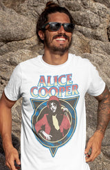 Alice Cooper WWAC Graphic T-Shirt - Classic Rock Music Clothing - Vintage Concert Lover Gift Idea