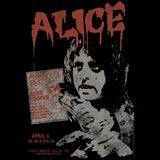 Alice Cooper Madhouse Rock Graphic T-Shirt - Classic Rock Music Clothing - Vintage Concert Lover Gift Idea