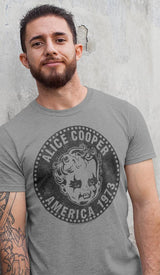 Alice Cooper America 1973 Graphic T-Shirt - Classic Rock Music Clothing - Vintage Concert Lover Gift Idea