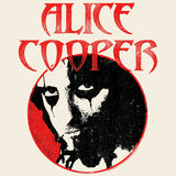 Alice Cooper Circle Face Graphic T-Shirt - Classic Rock Music Clothing - Vintage Concert Lover Gift Idea