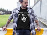 Alice Cooper-Face And Logo Graphic T-Shirt - Classic Rock Music Clothing - Vintage Concert Lover Gift Idea