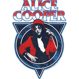 Alice Cooper AC USA Graphic T-Shirt - Classic Rock Music Clothing - Vintage Concert Lover Gift Idea
