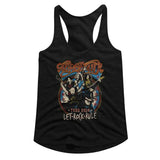 Aerosmith Let Rock Rule Ladies Graphic Tank Top - Classic Rock Music Clothing - Vintage Concert Lover Gift Idea