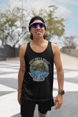 Aerosmith Rollin Ladies Graphic Tank Top - Classic Rock Music Clothing - Vintage Concert Lover Gift Idea