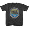 Aerosmith Rollin Youth Graphic T-Shirt - Retro Rock Music Clothing - Young Concert Lover Gift Idea
