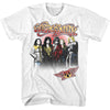 Aerosmith Nice Jackets Graphic T-Shirt - Classic Rock Music Clothing - Vintage Concert Lover Gift Idea