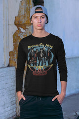 Aerosmith Dream On Graphic Sweatshirt - Classic Rock Music Clothing - Vintage Concert Lover Gift Idea