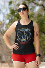 Aerosmith Dream On Ladies Graphic Tank Top - Classic Rock Music Clothing - Vintage Concert Lover Gift Idea
