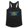 Aerosmith Logo Ladies Graphic Tank Top - Classic Rock Music Clothing - Vintage Concert Lover Gift Idea