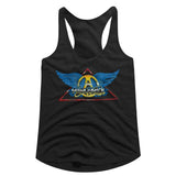 Aerosmith Logo Ladies Graphic Tank Top - Classic Rock Music Clothing - Vintage Concert Lover Gift Idea