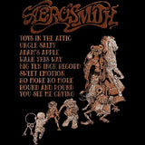 Aerosmith Toys Cover Art 2-Sided Graphic T-Shirt - Classic Rock Music Clothing - Vintage Concert Lover Gift Idea