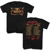 Aerosmith Permanent Tour 87-88 2-Sided Graphic T-Shirt - Classic Rock Music Clothing - Vintage Concert Lover Gift Idea