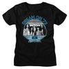 Aerosmith Dream On Blue White Graphic T-Shirt - Classic Rock Music Clothing - Vintage Concert Lover Gift Idea