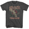 Aerosmith Permanent Vacay Graphic T-Shirt - Classic Rock Music Clothing - Vintage Concert Lover Gift Idea