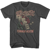 Aerosmith Permanent Vacay Graphic T-Shirt - Classic Rock Music Clothing - Vintage Concert Lover Gift Idea