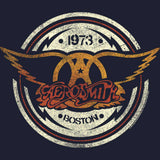 Aerosmith Aerocircle Graphic T-Shirt - Classic Rock Music Clothing - Vintage Concert Lover Gift Idea