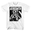 Aerosmith BW Graphic T-Shirt - Classic Rock Music Clothing - Vintage Concert Lover Gift Idea