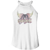 Aerosmith Faded Pinks Ladies Graphic Tank Top - Classic Rock Music Clothing - Vintage Concert Lover Gift Idea