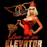Aerosmith Love In An Elevator Graphic T-Shirt - Classic Rock Music Clothing - Vintage Concert Lover Gift Idea
