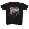 Aerosmith Circle Youth Graphic T-Shirt - Classic Rock Music Clothing - Vintage Concert Lover Gift Idea