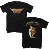 Aerosmith 1994 Fandb 2-Sided Graphic T-Shirt - Classic Rock Music Clothing - Vintage Concert Lover Gift Idea