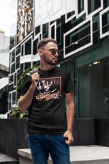 Aerosmith Squaresmith Graphic T-Shirt - Classic Rock Music Clothing - Vintage Concert Lover Gift Idea