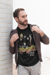 Aerosmith Dream On 73 Adult Graphic T-Shirt - Retro Rock Music Clothing - Concert Lover Gift Idea