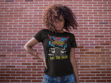 Aerosmith Eat The Rich Car Graphic T-Shirt - Classic Rock Music Clothing - Vintage Concert Lover Gift Idea