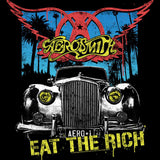 Aerosmith Eat The Rich Car Ladies Graphic Tank Top - Classic Rock Music Clothing - Vintage Concert Lover Gift Idea