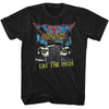 Aerosmith Eat The Rich Car Adult Graphic T-Shirt - Retro Rock Music Clothing - Concert Lover Gift Idea