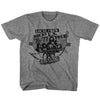Aerosmith Local Crew Youth Graphic T-Shirt - Classic Rock Music Clothing - Vintage Concert Lover Gift Idea