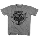 Aerosmith Local Crew Youth Graphic T-Shirt - Classic Rock Music Clothing - Vintage Concert Lover Gift Idea