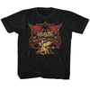 Aerosmith Perm Vacay Lizard Youth Graphic T-Shirt - Classic Rock Music Clothing - Vintage Concert Lover Gift Idea