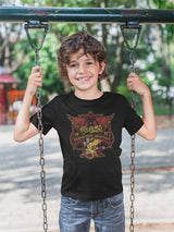 Aerosmith Perm Vacay Lizard Youth Graphic T-Shirt - Classic Rock Music Clothing - Vintage Concert Lover Gift Idea