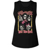 Aerosmith Skulls Recolor Ladies Graphic Tank Top - Classic Rock Music Clothing - Vintage Concert Lover Gift Idea