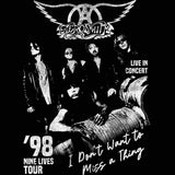 Aerosmith Miss A Thing Graphic T-Shirt - Classic Rock Music Clothing - Vintage Concert Lover Gift Idea