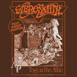 Aerosmith Toys 8 Track Graphic T-Shirt - Classic Rock Music Clothing - Vintage Concert Lover Gift Idea