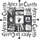 Alice In Chains Multi Album Art Graphic T-Shirt - Classic Rock Music Clothing - Vintage Concert Lover Gift Idea