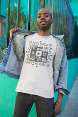 Alice In Chains Multi Album Art Graphic T-Shirt - Classic Rock Music Clothing - Vintage Concert Lover Gift Idea
